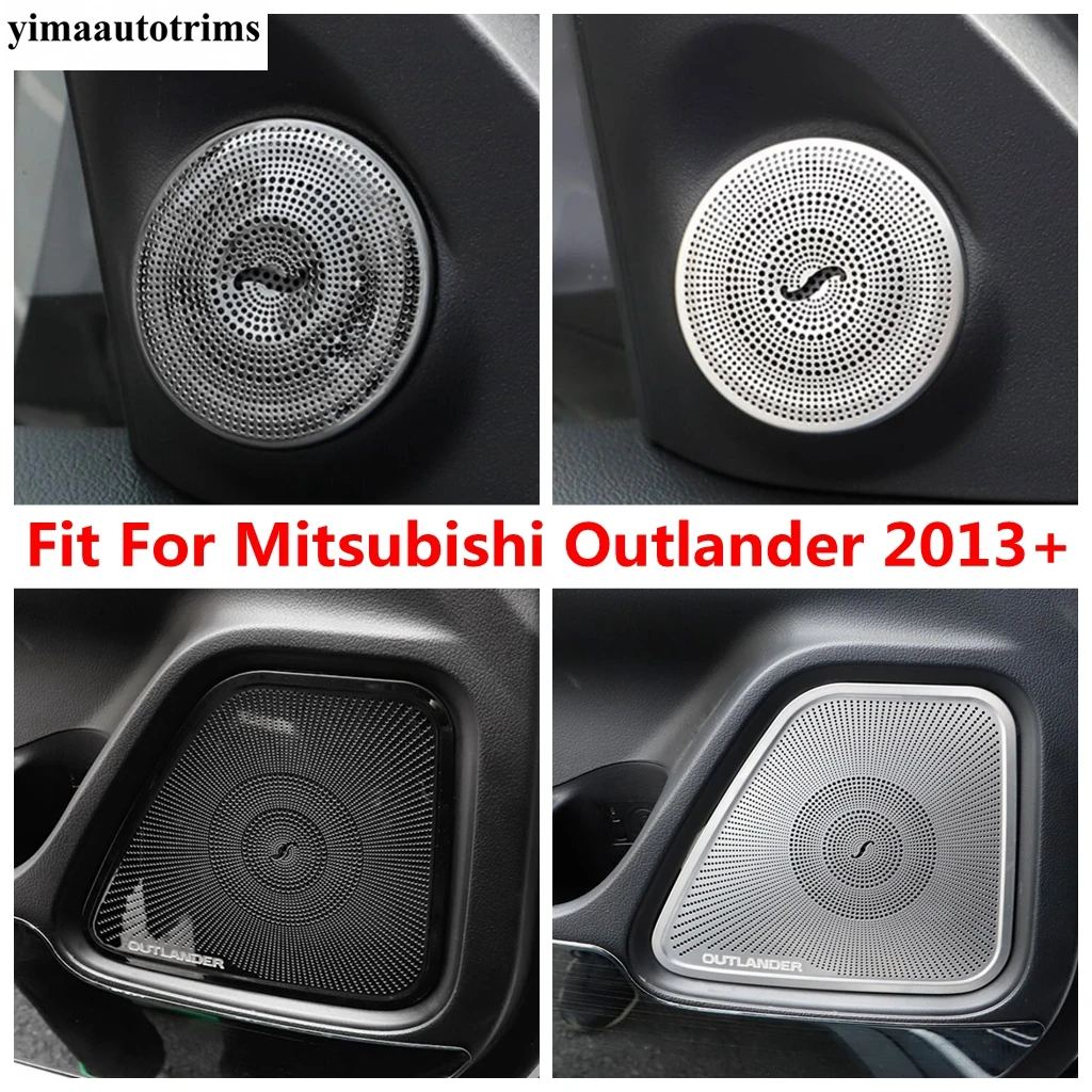 Car Door Speaker Audio Pillar A Loudspeaker Frame Cover Trim For Mitsubishi Outlander 2013 - 2020 Stainless Steel Accessories
Car Door Speaker Audio Pillar A Loudspeaker Frame Cover Trim For Mitsubishi Outlander 2013 - 2020 Stainless Steel Accessories