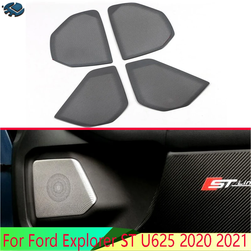 Для Ford Explorer ST U625 2020 2021, крышка динамика из нержавеющей стали, внутренняя отделка, боковая дверь, стерео ободок, воротник, кольцо, гарнир
Для Ford Explorer ST U625 2020 2021, крышка динамика из нержавеющей стали, внутренняя отделка, боковая дверь, стерео ободок, воротник, кольцо, гарнир
