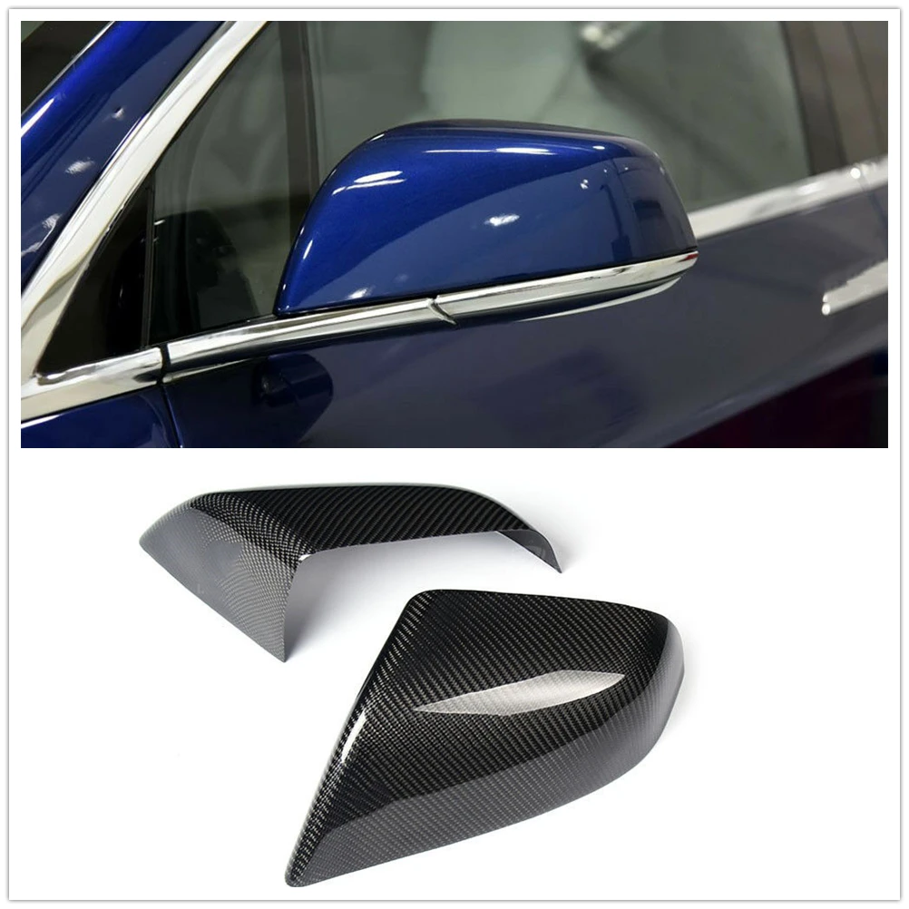 Carbon Fiber Mirror Cover For Tesla Model X 75D 90D F90D P100D 2016-2023 Car Exterior Rear View Case Reverse Cap Shell Add On
Carbon Fiber Mirror Cover For Tesla Model X 75D 90D F90D P100D 2016-2023 Car Exterior Rear View Case Reverse Cap Shell Add On