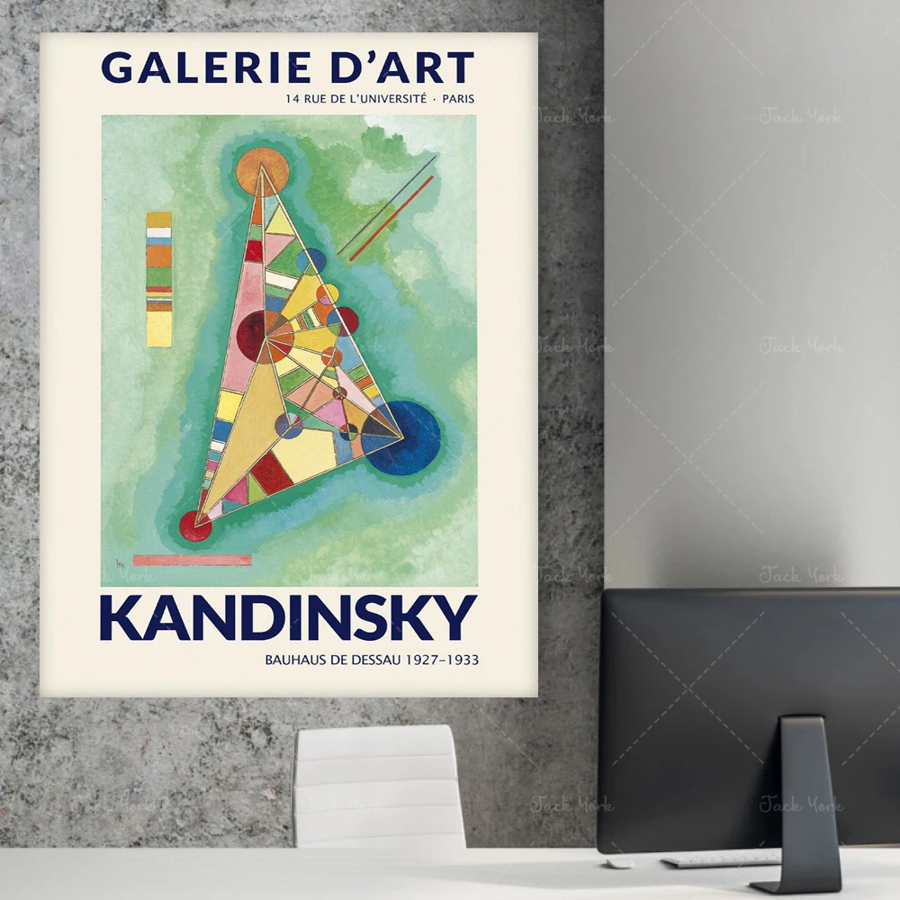 Wassily Kandinsky Poster, art Exhibition Poster, Kandinsky Galerie d'Art, Bauhaus de Dessau, Museum Art Print, Abstract art
Wassily Kandinsky Poster, art Exhibition Poster, Kandinsky Galerie d'Art, Bauhaus de Dessau, Museum Art Print, Abstract art