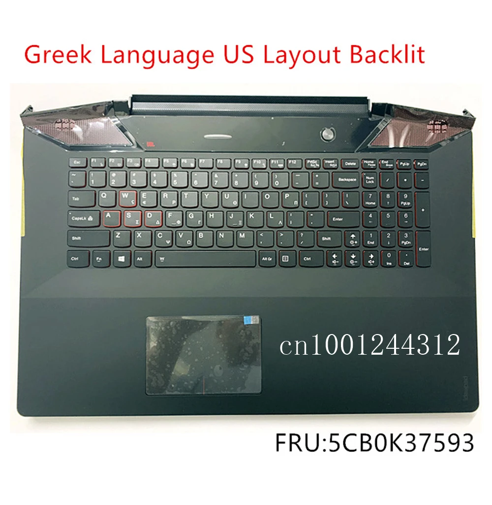 Greek New Original For ideapad Y700-17 Y700-17ISK US Palmrest Upper Case Keyboard Bezel Cover 5CB0K37593
Greek New Original For ideapad Y700-17 Y700-17ISK US Palmrest Upper Case Keyboard Bezel Cover 5CB0K37593