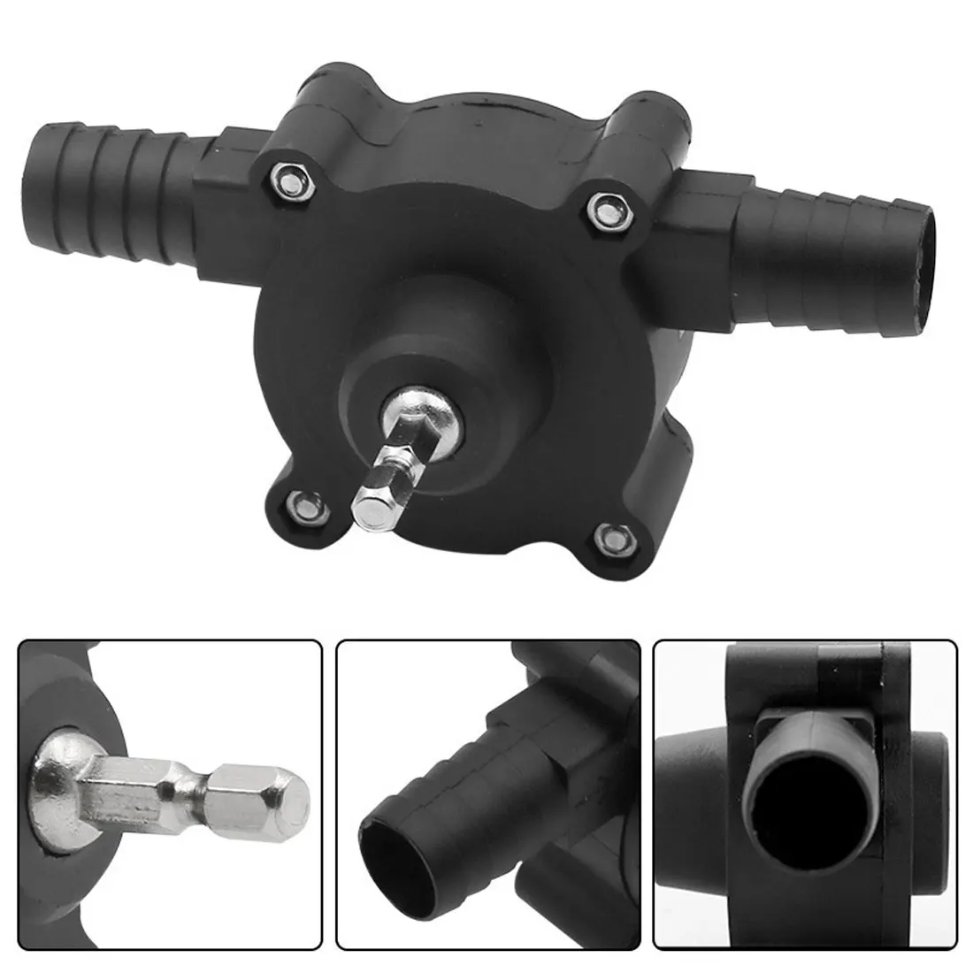 Electric Drill Pump Mini Hand Self-priming Liquid Transfer Pumps Home Garden Outdoor Tool Portable Diesel Oil Fluid Water Pump
Electric Drill Pump Mini Hand Self-priming Liquid Transfer Pumps Home Garden Outdoor Tool Portable Diesel Oil Fluid Water Pump