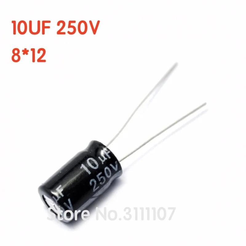 20PCS/LOT 10UF 250V 8*12 Aluminum electrolytic capacitor Electrolytic Capacitor 250v 10uf 106
20PCS/LOT 10UF 250V 8*12 Aluminum electrolytic capacitor Electrolytic Capacitor 250v 10uf 106