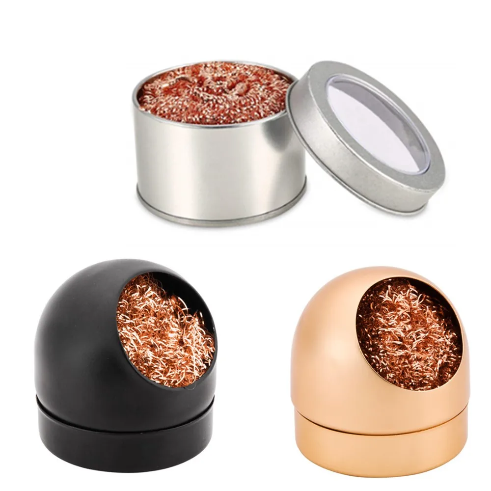 Metal Wire With Stand Set Welding Desoldering Soldering Solder Iron Tip Dross Cleaner Cleaning Steel Ball Mesh Filter Tin Remove
Metal Wire With Stand Set Welding Desoldering Soldering Solder Iron Tip Dross Cleaner Cleaning Steel Ball Mesh Filter Tin Remove