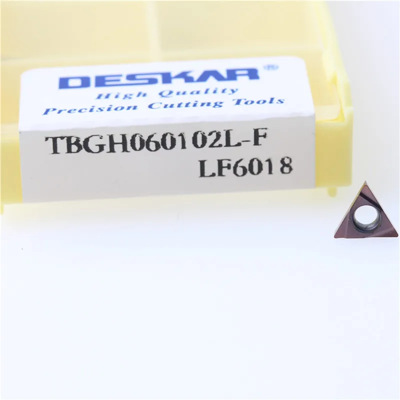10pcs TBGH060102L F TBGH060102L F TBGH060104L F LF6018 LF6018 for stainless steel boring insert CNC turning cutting carbi
10pcs TBGH060102L F TBGH060102L F TBGH060104L F LF6018 LF6018 for stainless steel boring insert CNC turning cutting carbi