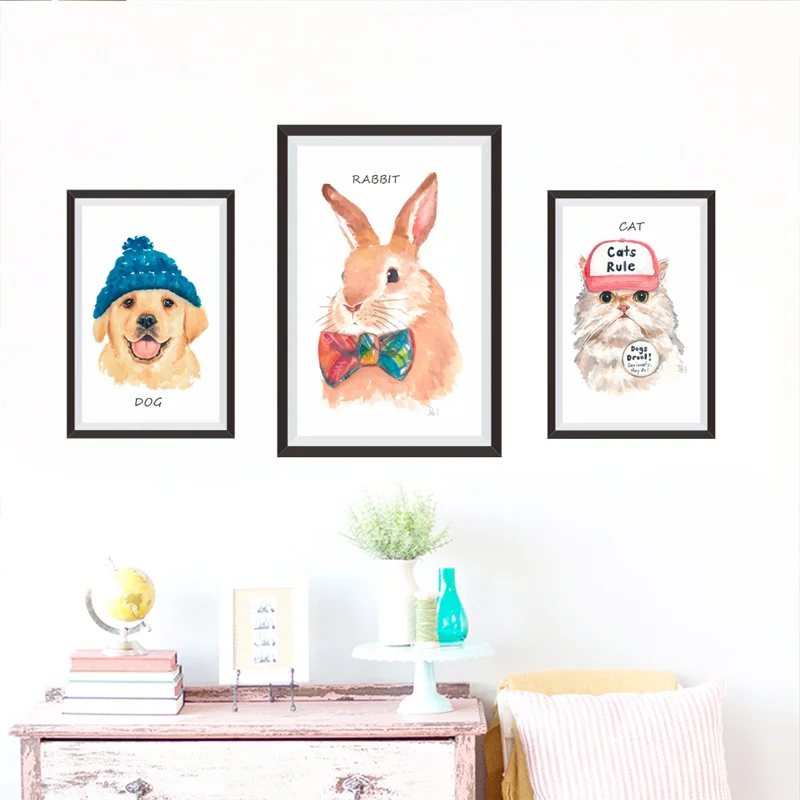 Funny Cat Dog Rabbit Pvc Frame Wall Art Sticker For Office Living Room Bedroom Home Decoration Diy 3d Animal Wall Decal
Funny Cat Dog Rabbit Pvc Frame Wall Art Sticker For Office Living Room Bedroom Home Decoration Diy 3d Animal Wall Decal