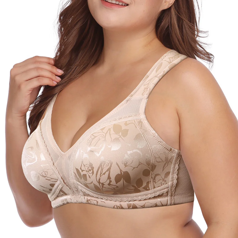 New Lace Perspective Bra Women Sexy Lingerie wire free Embroidery mesh Floral Bralette Plus Size BC D E F G 34 36 38 40 42 44 46
New Lace Perspective Bra Women Sexy Lingerie wire free Embroidery mesh Floral Bralette Plus Size BC D E F G 34 36 38 40 42 44 46