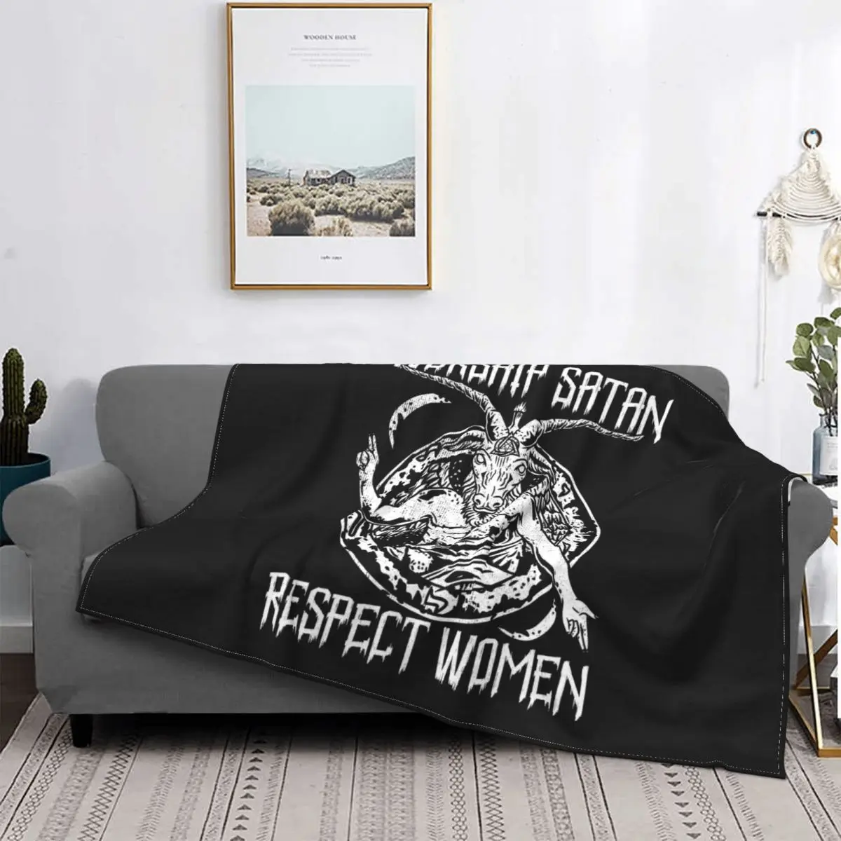 Satanic Baphomet Worship Satan Respect Women Blankets Fleece Decoration Throw Blankets for Bedding Bedroom Plush Thin Quilt
Satanic Baphomet Worship Satan Respect Women Blankets Fleece Decoration Throw Blankets for Bedding Bedroom Plush Thin Quilt
