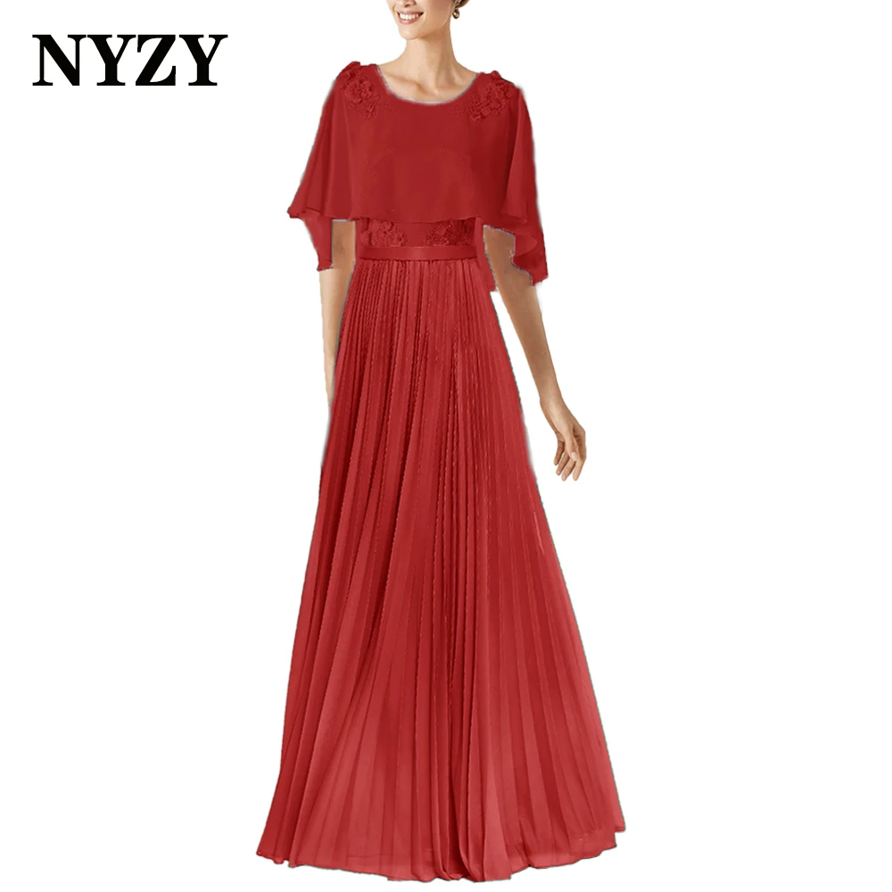NYZY M353 Elegant Cloak Sleeves Red Evening Dresses Long 2021 Wedding Party Prom Dress Formal Evening Gowns
NYZY M353 Elegant Cloak Sleeves Red Evening Dresses Long 2021 Wedding Party Prom Dress Formal Evening Gowns