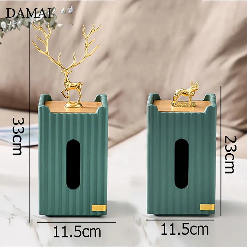 Golden Deer Decorative Tissue Box Storage Resin Paper Towel Organizer Wooden Cover Dinner Table Napkin Holder Modern Home Decor
Golden Deer Decorative Tissue Box Storage Resin Paper Towel Organizer Wooden Cover Dinner Table Napkin Holder Modern Home Decor