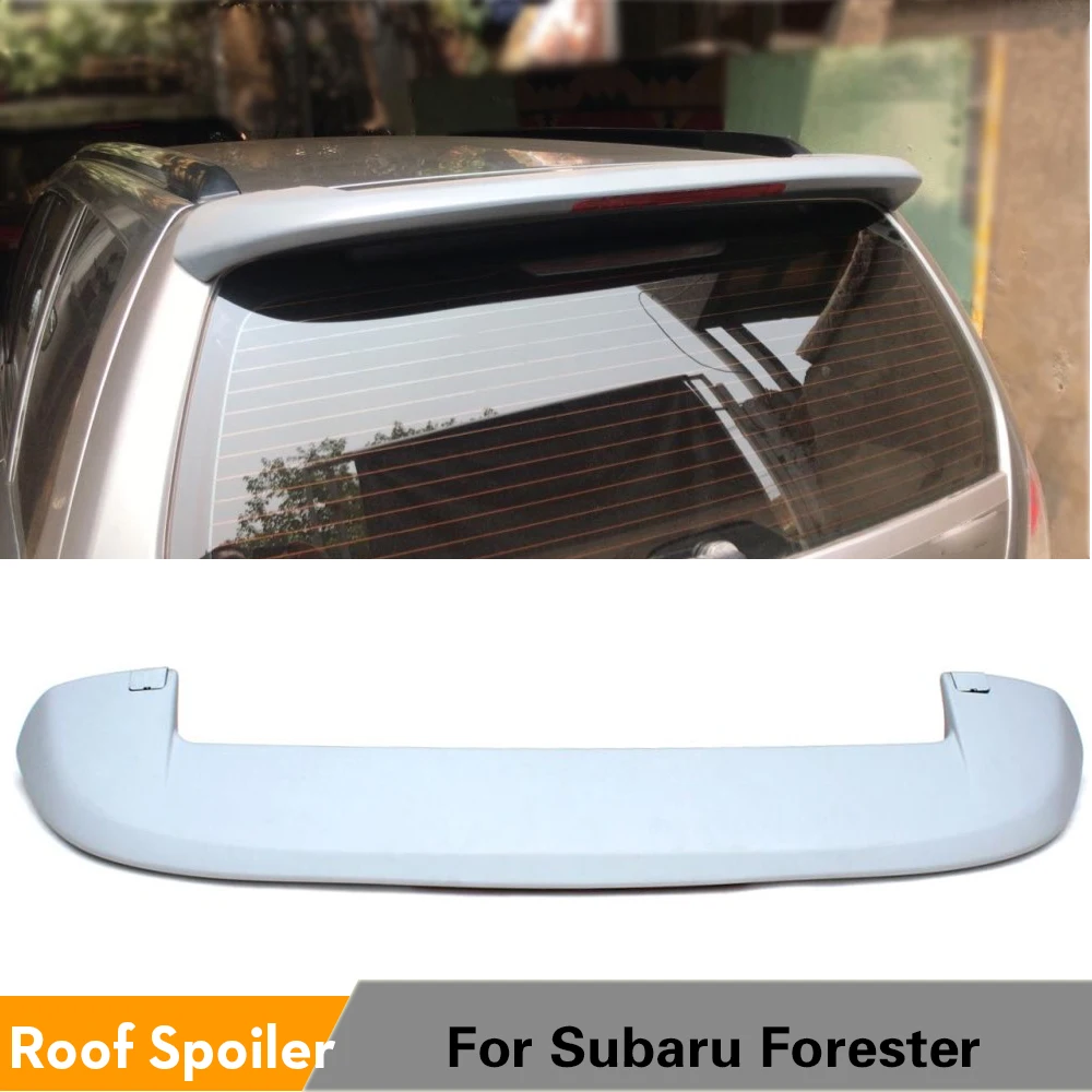 ABS Unpainted Auto Car Rear Roof Spoiler Boot Lip With LED Light for Subaru Forester 2006 2007
ABS Unpainted Auto Car Rear Roof Spoiler Boot Lip With LED Light for Subaru Forester 2006 2007