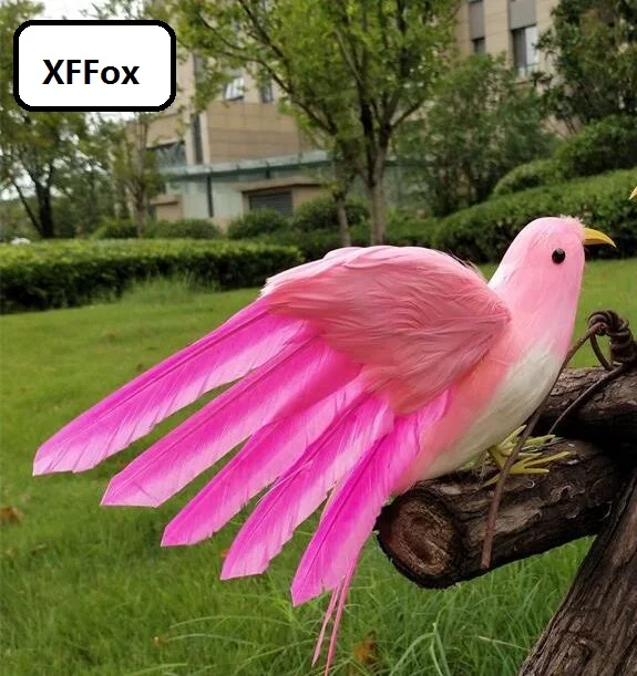 new simulation pink wings bird model foam&furs real life bird gift about 22cm xf2414
new simulation pink wings bird model foam&furs real life bird gift about 22cm xf2414