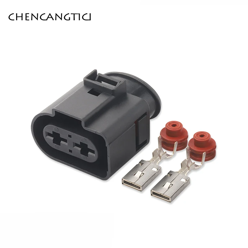 1 Set 2 Pin Way VW Waterproof Socket Automotive Wire Harness Connector Power Pump 9.5MM Plug 1J0 971 955 1J0971955
1 Set 2 Pin Way VW Waterproof Socket Automotive Wire Harness Connector Power Pump 9.5MM Plug 1J0 971 955 1J0971955