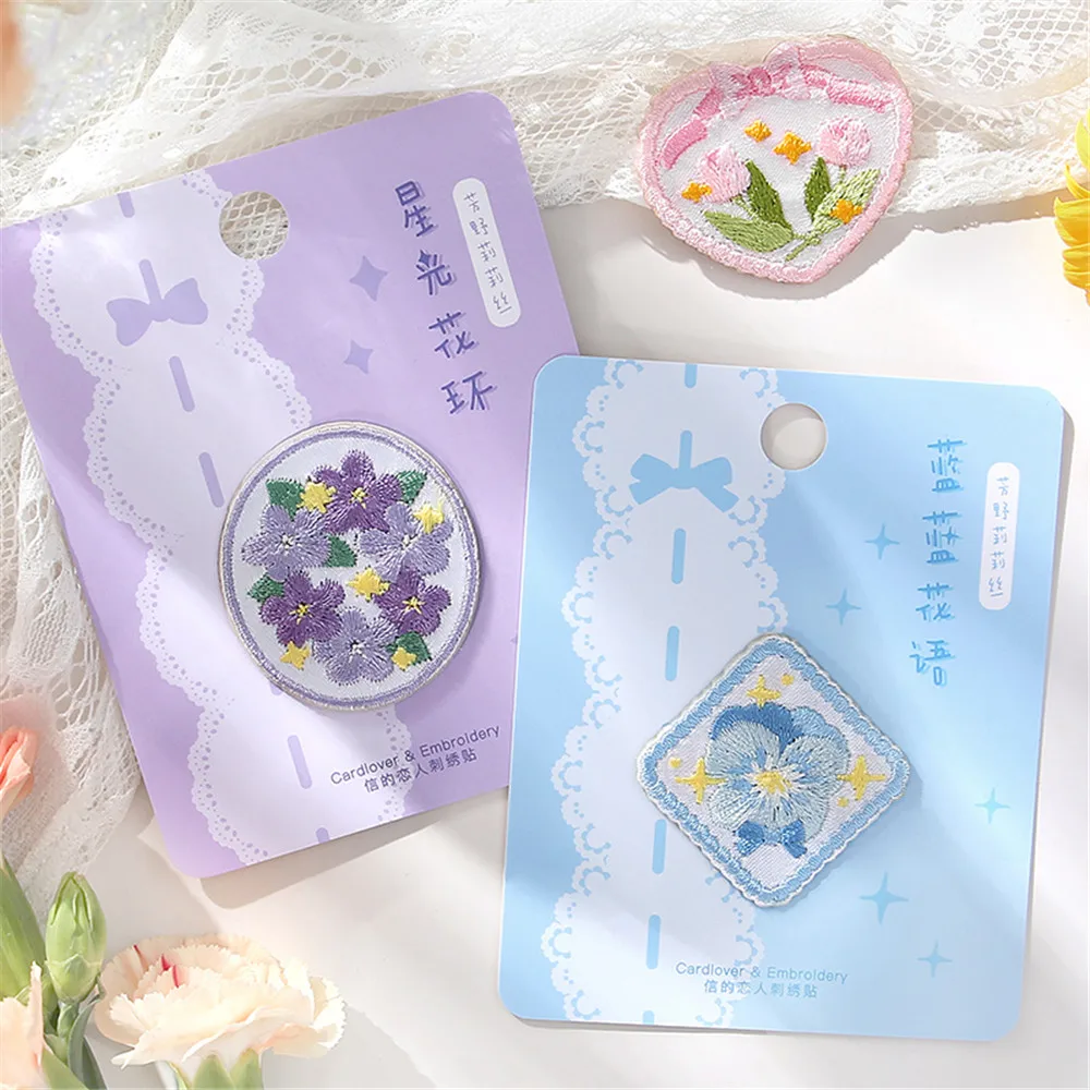 New Arrival Embroidered Flower Patches Clothes Bags DIY Applique Student Bookmark Embroidery Parches Iron On Patch for Clothes
New Arrival Embroidered Flower Patches Clothes Bags DIY Applique Student Bookmark Embroidery Parches Iron On Patch for Clothes