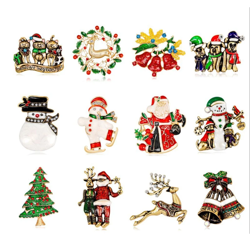 Free Shipping Women's Merry Christmas Xmas Santa Claus & Deer With Rhinestone Ornament Brooch Pin
Free Shipping Women's Merry Christmas Xmas Santa Claus & Deer With Rhinestone Ornament Brooch Pin