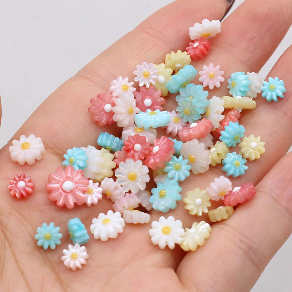 5Pcs Natural Shell Flower Mother Of Pearl Shell Beads With Hole For Jewelry Making DIY Bracelet Earrings Necklace Accessory
5Pcs Natural Shell Flower Mother Of Pearl Shell Beads With Hole For Jewelry Making DIY Bracelet Earrings Necklace Accessory