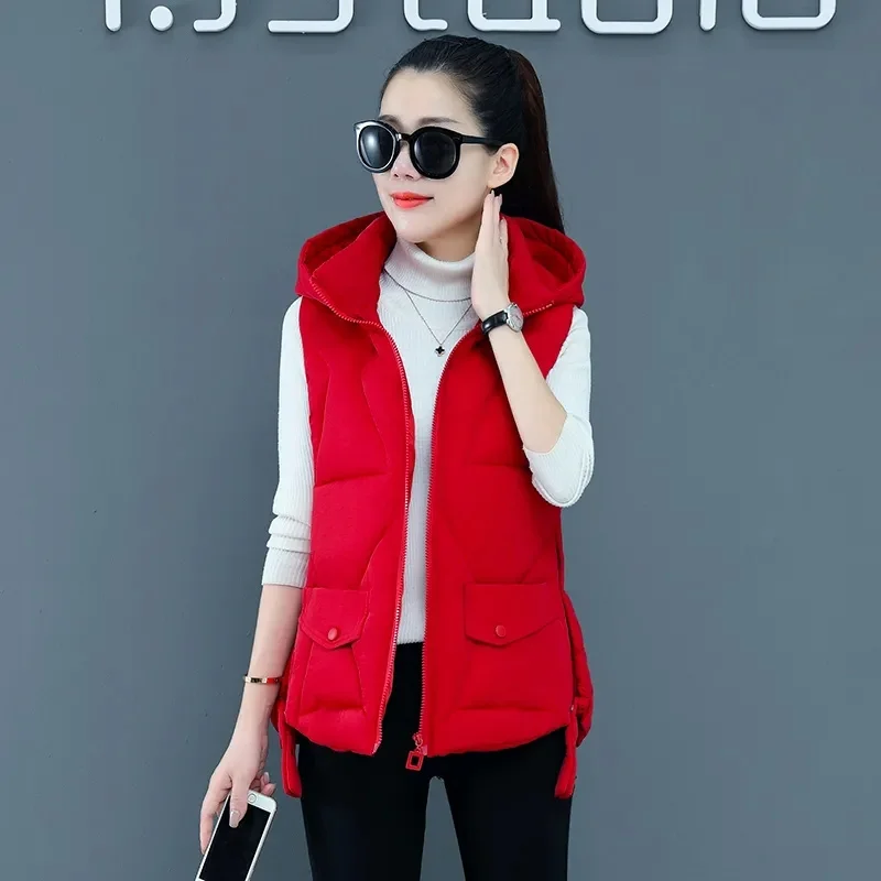 2022 New Cotton Waistcoat Jacket Women Autumn Winter Short Korean Waistcoat Down Cotton Waistcoat Student Vest Thick Coat A847
2022 New Cotton Waistcoat Jacket Women Autumn Winter Short Korean Waistcoat Down Cotton Waistcoat Student Vest Thick Coat A847