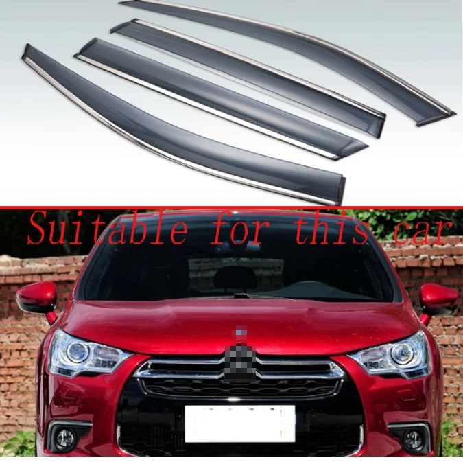 Для Citroen DS4 2012 2013 2014 + пластиковый внешний козырек Vent Shades Window Sun Rain Guard дефлектор 4 шт
Для Citroen DS4 2012 2013 2014 + пластиковый внешний козырек Vent Shades Window Sun Rain Guard дефлектор 4 шт