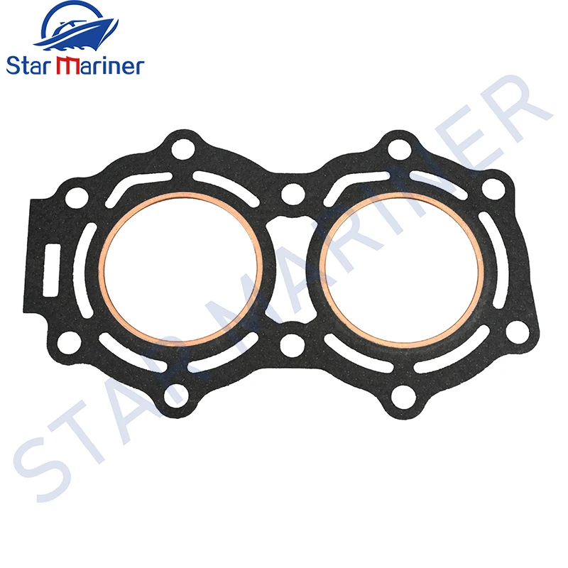 Прокладка 351-01005 Головка блока цилиндров для подвесного мотора Tohatsu, 2-тактный двигатель 9.9HP 15HP 351-01005-0 351-01005-1, детали лодочного двигателя 
Прокладка 351-01005 Головка блока цилиндров для подвесного мотора Tohatsu, 2-тактный двигатель 9.9HP 15HP 351-01005-0 351-01005-1, детали лодочного двигателя