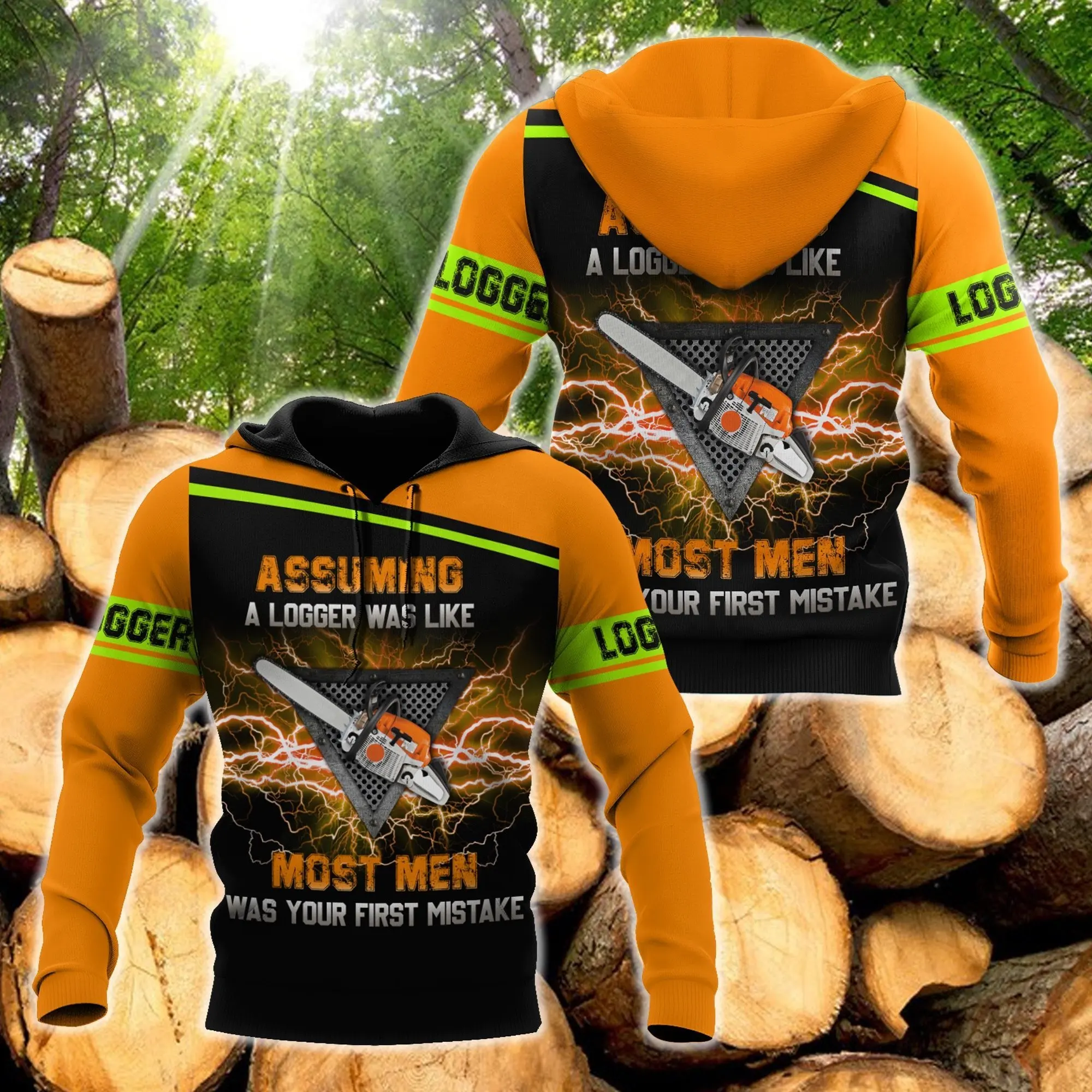 Logger Chainsaw 3D Full Print Jacket Men/Women Harajuku Hoodie Unisex Casual Orange Streetwear Sweatshirt Pullover Sudaderas A12
Logger Chainsaw 3D Full Print Jacket Men/Women Harajuku Hoodie Unisex Casual Orange Streetwear Sweatshirt Pullover Sudaderas A12