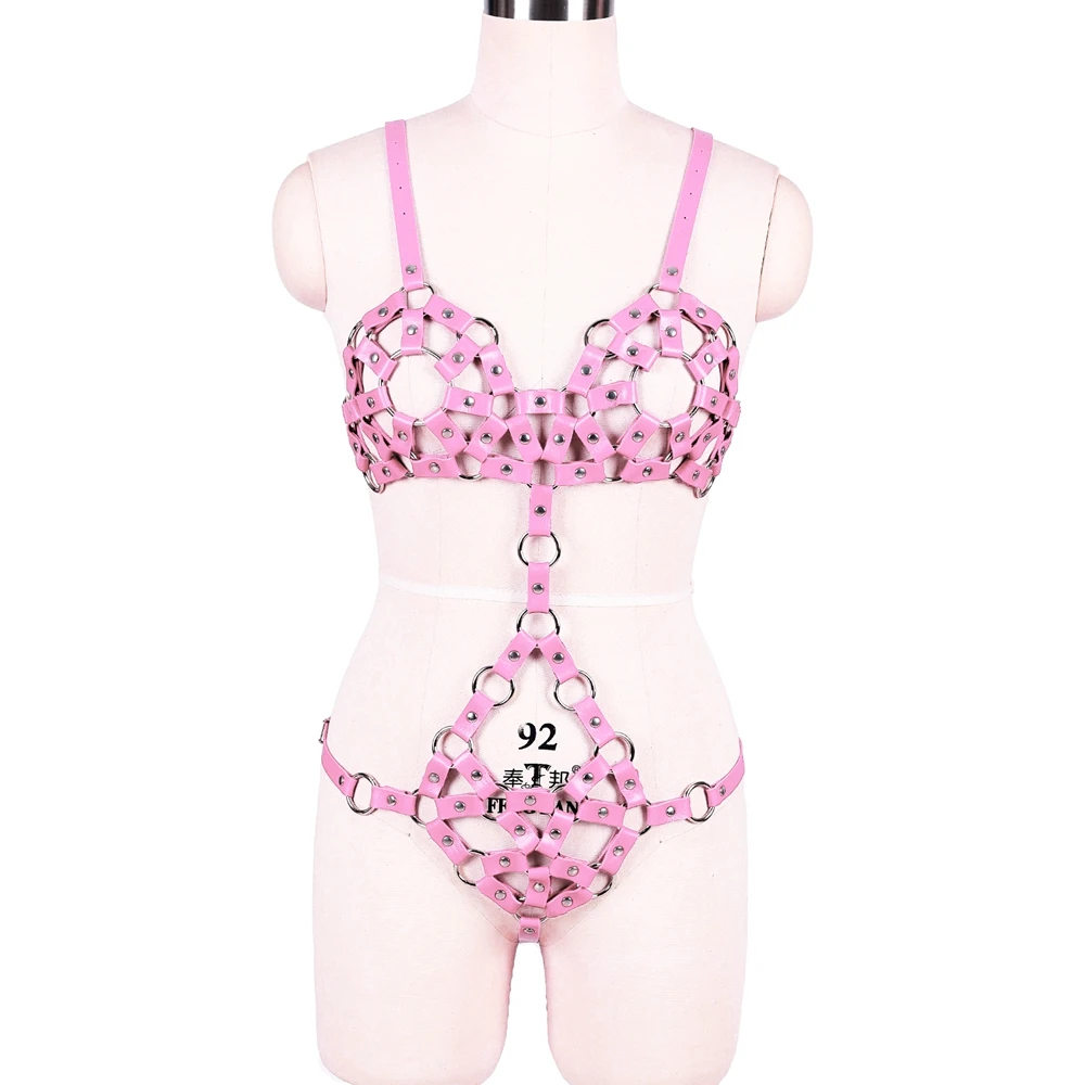 Body Harness Bondage Set Stockings Garter Belt Punk Prom Dress Goth Rave Erotic Accessories Leather Harness Bra Sexy Lingerie
Body Harness Bondage Set Stockings Garter Belt Punk Prom Dress Goth Rave Erotic Accessories Leather Harness Bra Sexy Lingerie