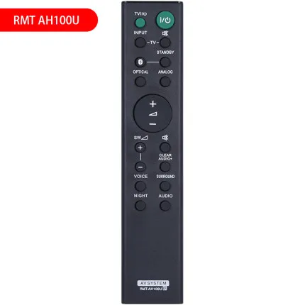 Оригинальный ac применим toSONY эхо-стена звука дистанционный пульт rmt-ah100u AV система bluetooth
Оригинальный ac применим toSONY эхо-стена звука дистанционный пульт rmt-ah100u AV система bluetooth