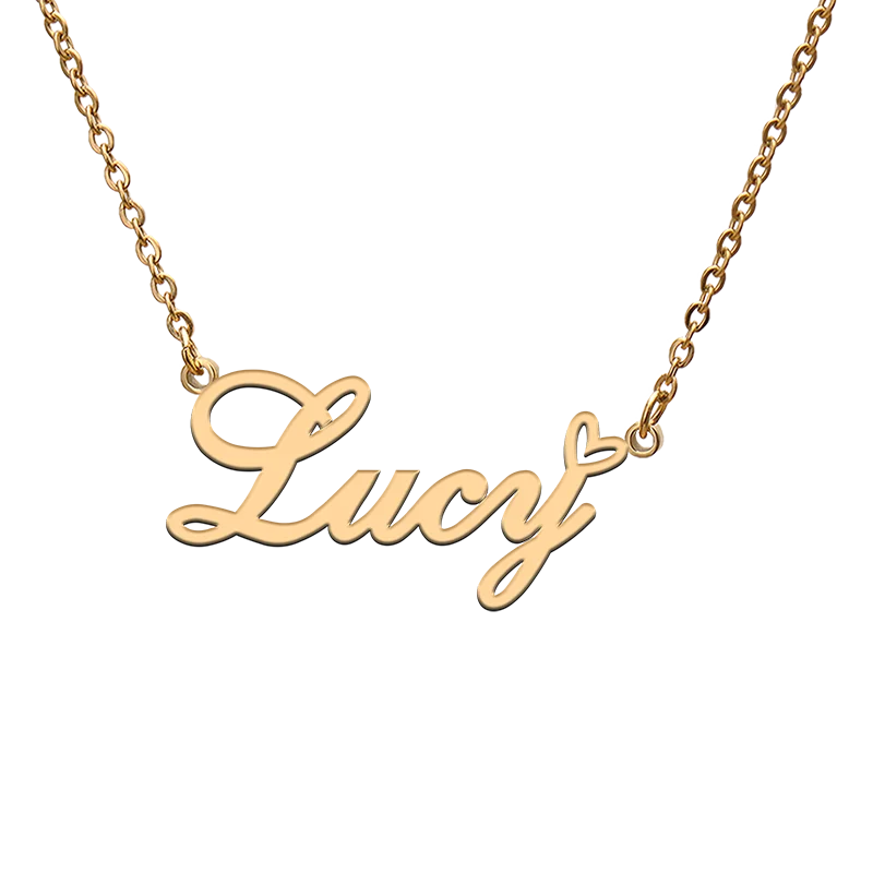 Custom Personalized Name Necklaces for Lucy Best Friends Birthday Christmas Mother Days Jewelry Gifts
Custom Personalized Name Necklaces for Lucy Best Friends Birthday Christmas Mother Days Jewelry Gifts