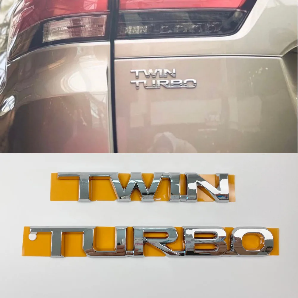 TwinTurbo Chrome Rear Trunk Emblem Decal Sticker Styling For Toyota Land Cruiser 300 LC300 FJ300 Accessories
TwinTurbo Chrome Rear Trunk Emblem Decal Sticker Styling For Toyota Land Cruiser 300 LC300 FJ300 Accessories