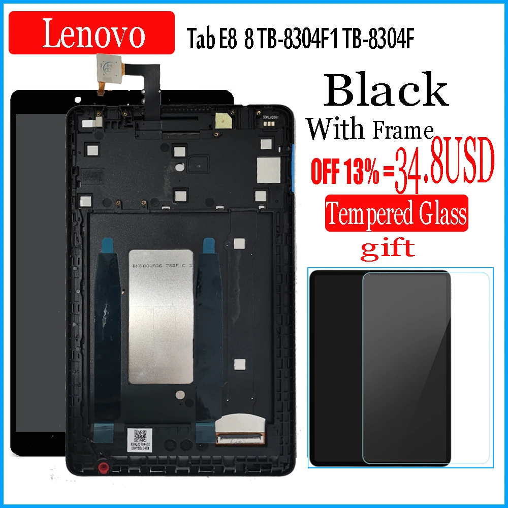ЖК-дисплей с сенсорным экраном для Lenovo Tab E8 8 TB-8304F1 TB-8304F TB 8304 дигитайзер стекло полная сборка планшетный ПК
ЖК-дисплей с сенсорным экраном для Lenovo Tab E8 8 TB-8304F1 TB-8304F TB 8304 дигитайзер стекло полная сборка планшетный ПК