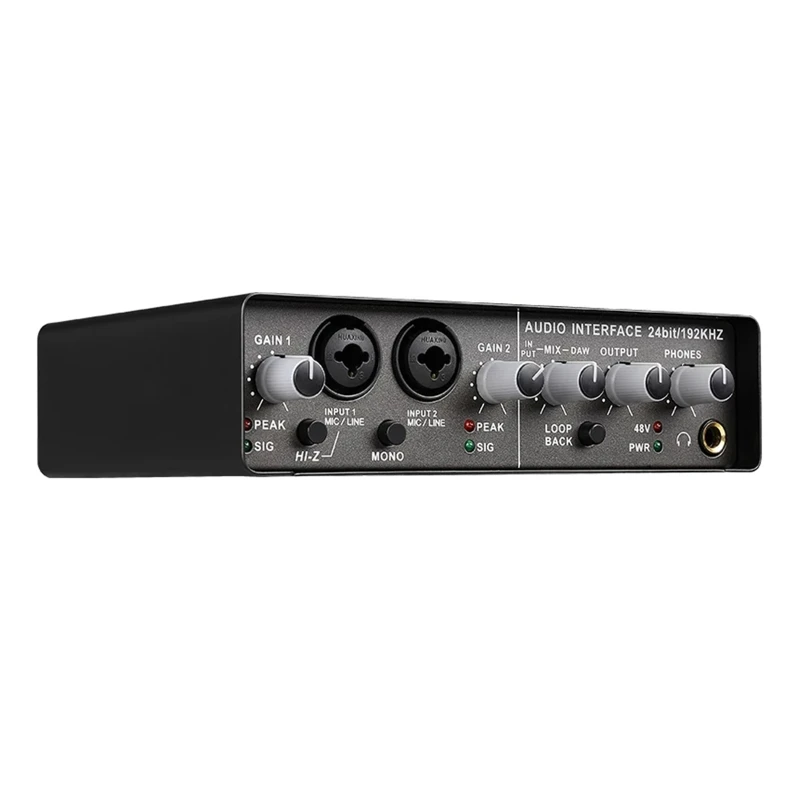 Professional Stereo Sound Card Board High Speed USB2.0 Port 24-Bit/192 KHz Metal Frame Sound Card RCA ,TRS,USB2.0 Port X3UF
Professional Stereo Sound Card Board High Speed USB2.0 Port 24-Bit/192 KHz Metal Frame Sound Card RCA ,TRS,USB2.0 Port X3UF