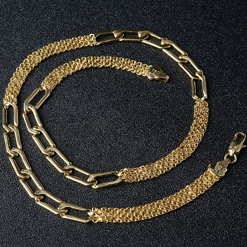 Diana Baby Jewelry Fashion New Copper Necklace Chains Gold Plated High Quality For Women Man Classic Trendy For Daily Wear
Diana Baby Jewelry Fashion New Copper Necklace Chains Gold Plated High Quality For Women Man Classic Trendy For Daily Wear