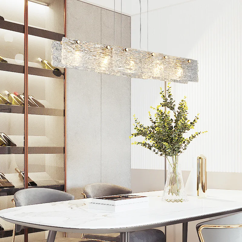Modern LED Chandelier For Dining Room Kitchen Island Bar Hanging Glass Lamp Home Decor Lighting Fixtures
Modern LED Chandelier For Dining Room Kitchen Island Bar Hanging Glass Lamp Home Decor Lighting Fixtures