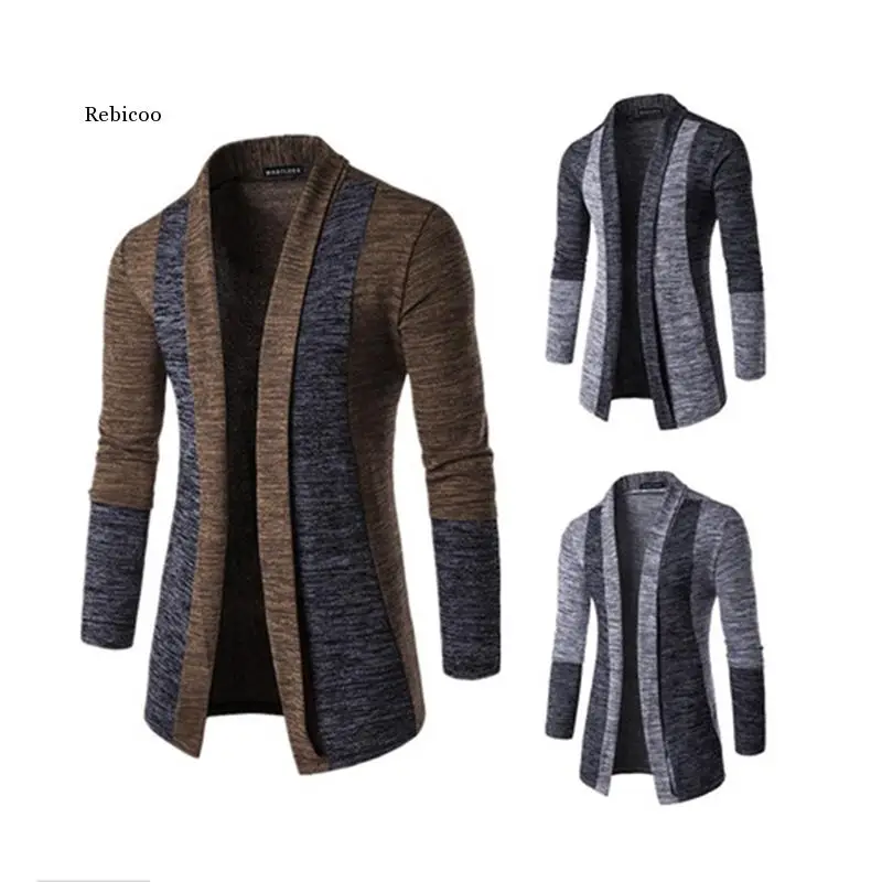Shawl Collar Cardigan Men Pull Homme Fashion Autumn Slim Fit Long Mens Cardigans Casual Hit Color Knitted Cardigan Sweater
Shawl Collar Cardigan Men Pull Homme Fashion Autumn Slim Fit Long Mens Cardigans Casual Hit Color Knitted Cardigan Sweater
