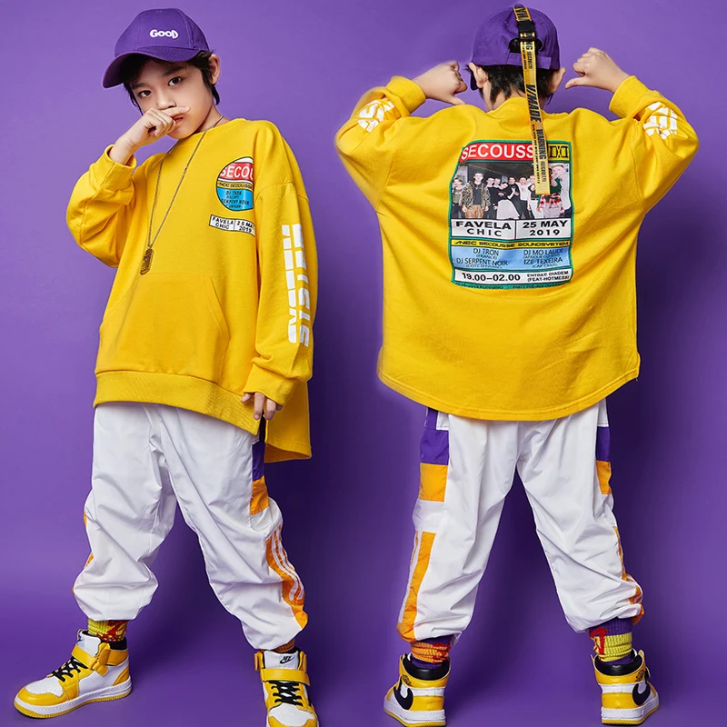 Boys Hip Hop Dancing Clothes Yellow Jazz Performance Costume Set Children Street Dance Practice Wear Kids Dancer Outfit DC3117
Boys Hip Hop Dancing Clothes Yellow Jazz Performance Costume Set Children Street Dance Practice Wear Kids Dancer Outfit DC3117