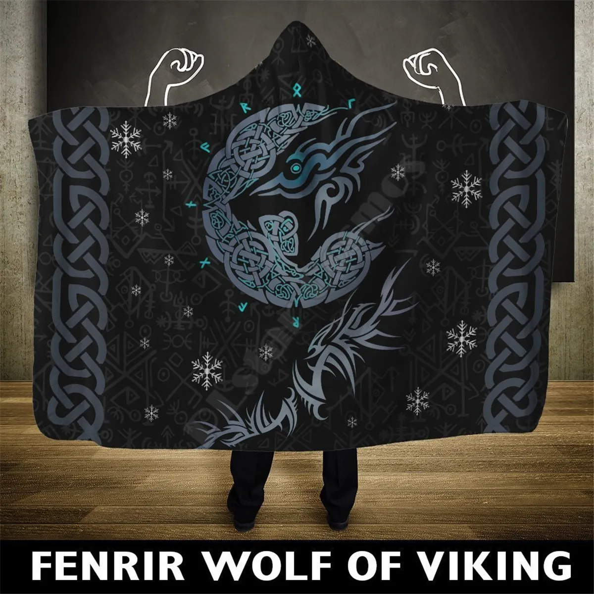 Viking Hooded Blanket Fenrir Wolf Hooded Blanket 3D printed Wearable Blanket Adults Kids Various Types Hooded Blanket Wearable
Viking Hooded Blanket Fenrir Wolf Hooded Blanket 3D printed Wearable Blanket Adults Kids Various Types Hooded Blanket Wearable