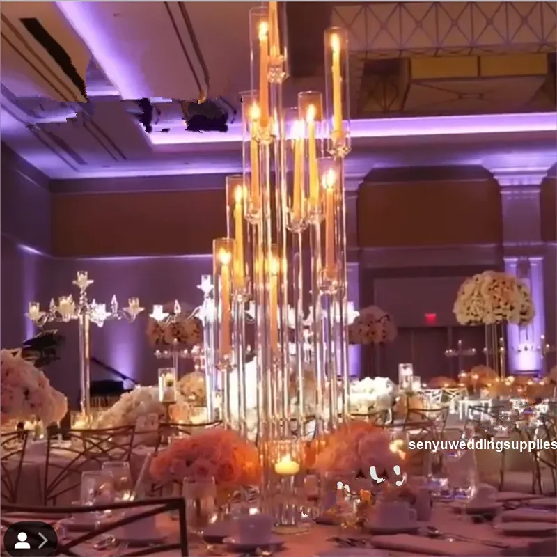 12 Heads Candelabra Candle Holders Acrylic Wedding Table Centerpieces Candle Holder Candelabrum For Party Hotel Home Decor 2081
12 Heads Candelabra Candle Holders Acrylic Wedding Table Centerpieces Candle Holder Candelabrum For Party Hotel Home Decor 2081