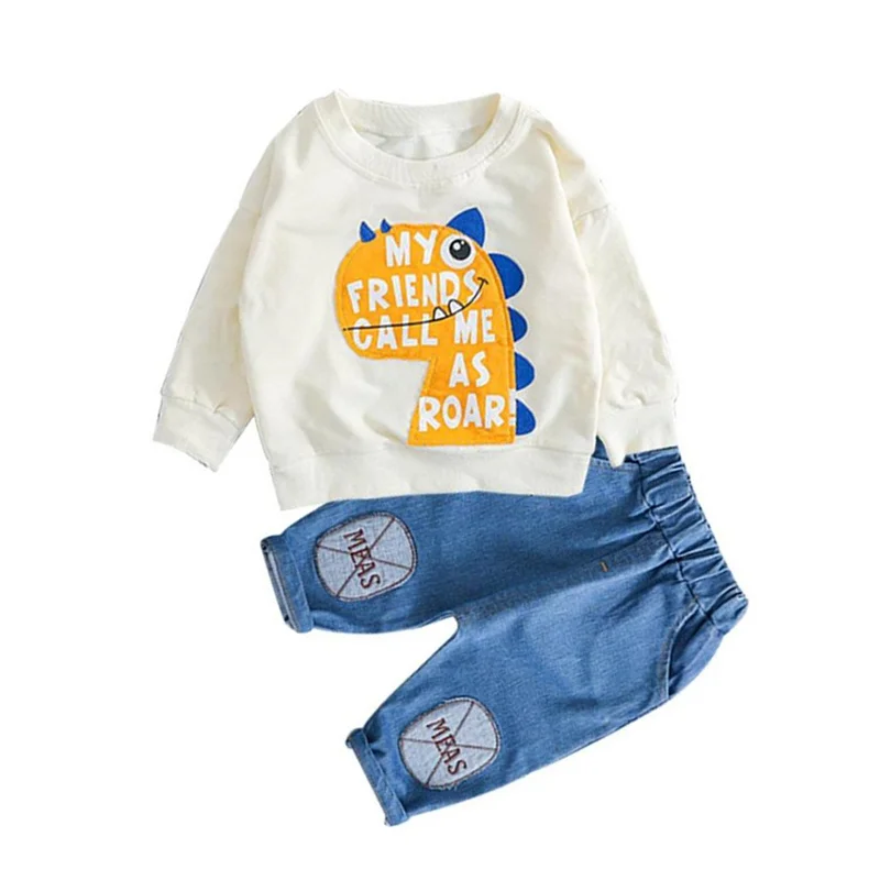New Spring Autumn Baby Girls Clothes Suit Children Boys Cartoon T Shirt Pants 2Pcs/Set Toddler Casual Outfits Kids Tracksuits
New Spring Autumn Baby Girls Clothes Suit Children Boys Cartoon T Shirt Pants 2Pcs/Set Toddler Casual Outfits Kids Tracksuits