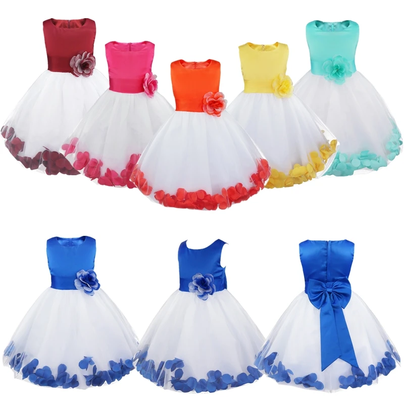Girls Flower Petals Wedding Dress Children Bridesmaid Elegant Dress Vestido Girl's Formal Party Dress Kids Dresses for Girls
Girls Flower Petals Wedding Dress Children Bridesmaid Elegant Dress Vestido Girl's Formal Party Dress Kids Dresses for Girls