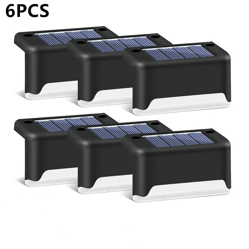 6pcs LED Solar Light Path Stair Outdoor Waterproof Wall Light Garden Landscape Step Stair Deck Lights Balcony Fence Solar Light
6pcs LED Solar Light Path Stair Outdoor Waterproof Wall Light Garden Landscape Step Stair Deck Lights Balcony Fence Solar Light
