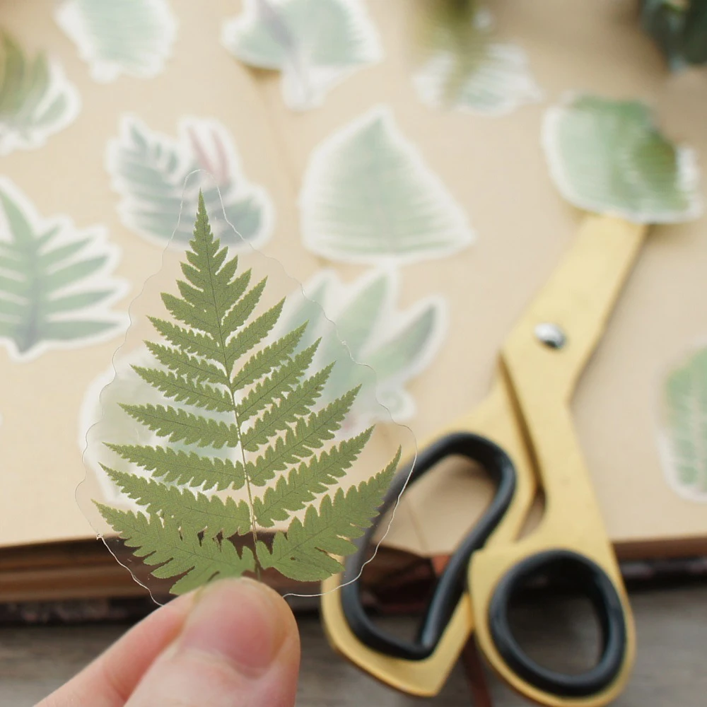 28pcs Tropical Green Plant Fern Leaves Style Sticker Scrapbooking DIY Gift Packing Label Decoration Tag
28pcs Tropical Green Plant Fern Leaves Style Sticker Scrapbooking DIY Gift Packing Label Decoration Tag