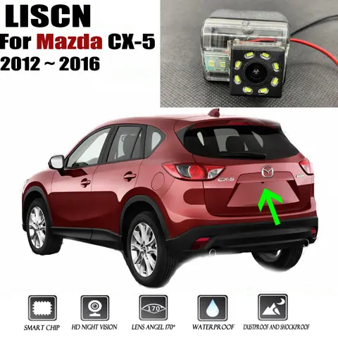 Car reversing camera for Mazda CX5 2012 2013 2014 2015 2016 cx-5 HD night Visioin/ Rear camera/License plate camera