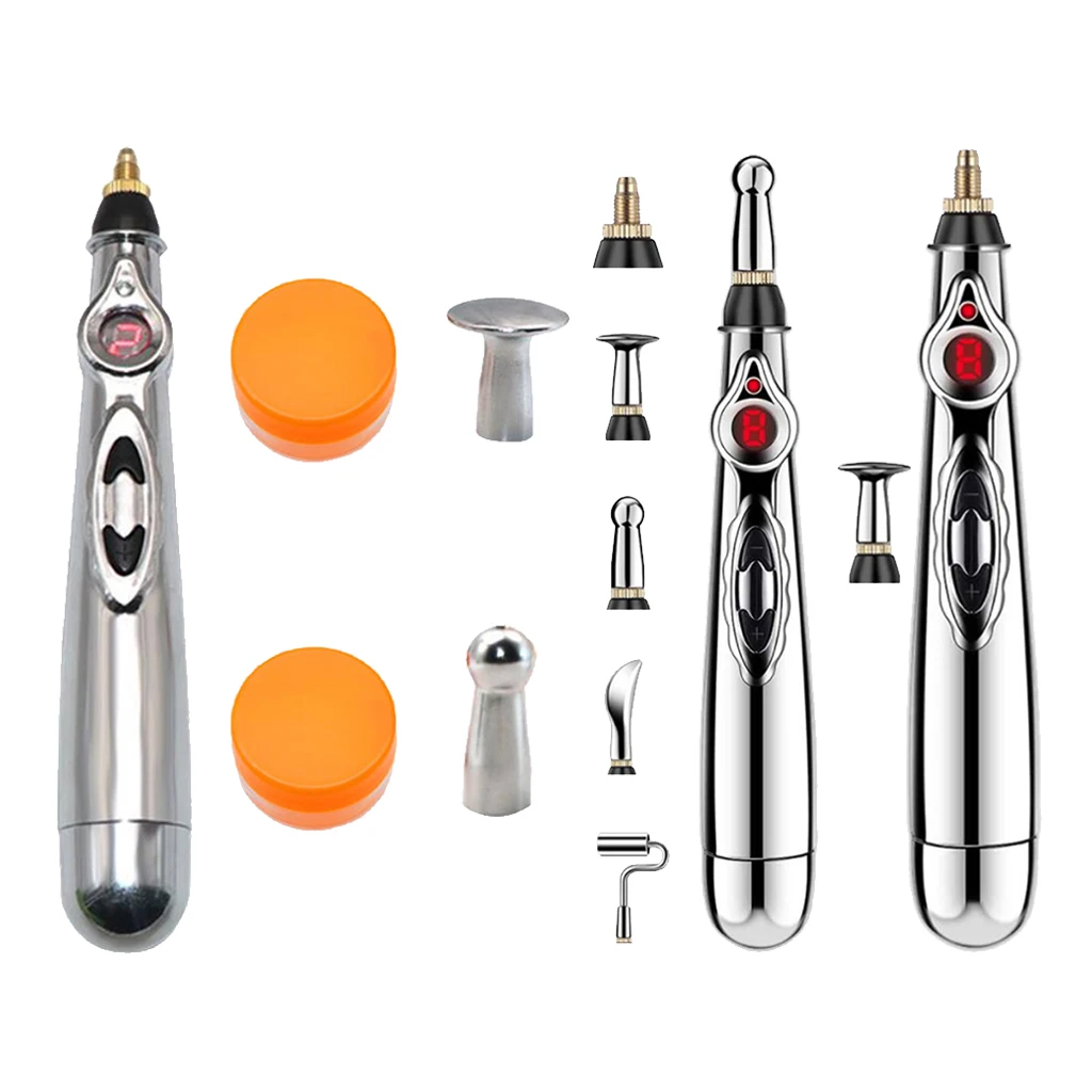 Newst Electronic Acupuncture Pen Body Massage Pen Electric Meridian Therapy Instrument Energy Pen Relief Pain Tools
Newst Electronic Acupuncture Pen Body Massage Pen Electric Meridian Therapy Instrument Energy Pen Relief Pain Tools