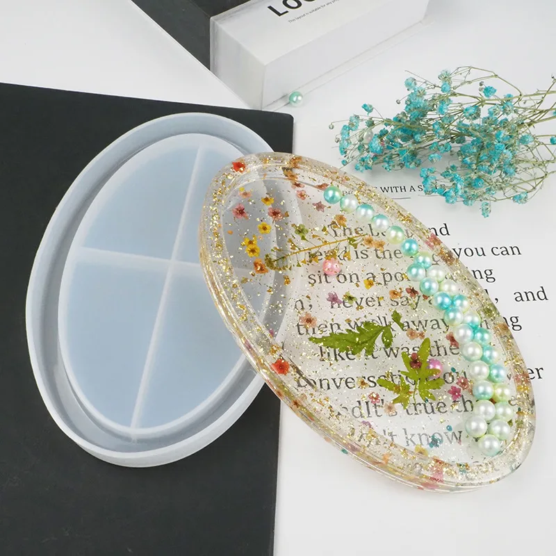 DIY Fish Scale Oval Fruit Disc Tray Silicone Mold UV Epoxy Resin Cup Pad Containing Mold Jewelry Made up Storage Decor Mould
DIY Fish Scale Oval Fruit Disc Tray Silicone Mold UV Epoxy Resin Cup Pad Containing Mold Jewelry Made up Storage Decor Mould