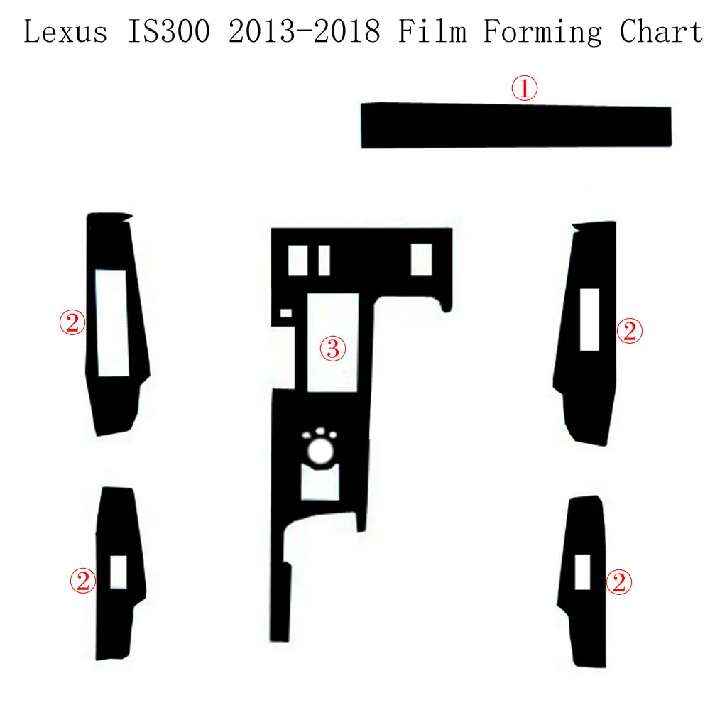 Car-Styling 3D 5D Carbon Fiber Car Interior Center Console Color Change Molding Sticker Decals For Lexus IS300 2013-2018
Car-Styling 3D 5D Carbon Fiber Car Interior Center Console Color Change Molding Sticker Decals For Lexus IS300 2013-2018