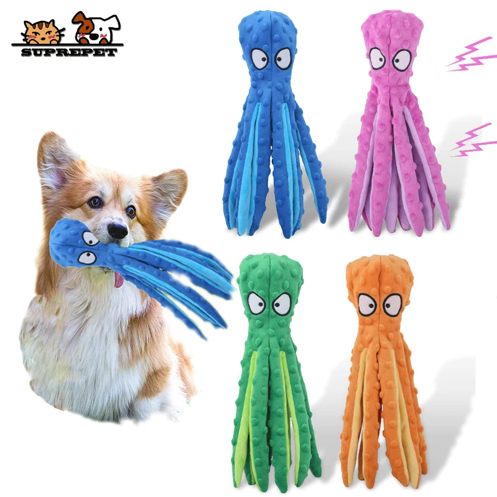SUPREPET 8 Legs Octopus Dog Toys for Small Dogs Squeaky Puppy Teething Toys Cute Pink Stuff Pet Fidget Toy Dog Accessories Plush
SUPREPET 8 Legs Octopus Dog Toys for Small Dogs Squeaky Puppy Teething Toys Cute Pink Stuff Pet Fidget Toy Dog Accessories Plush