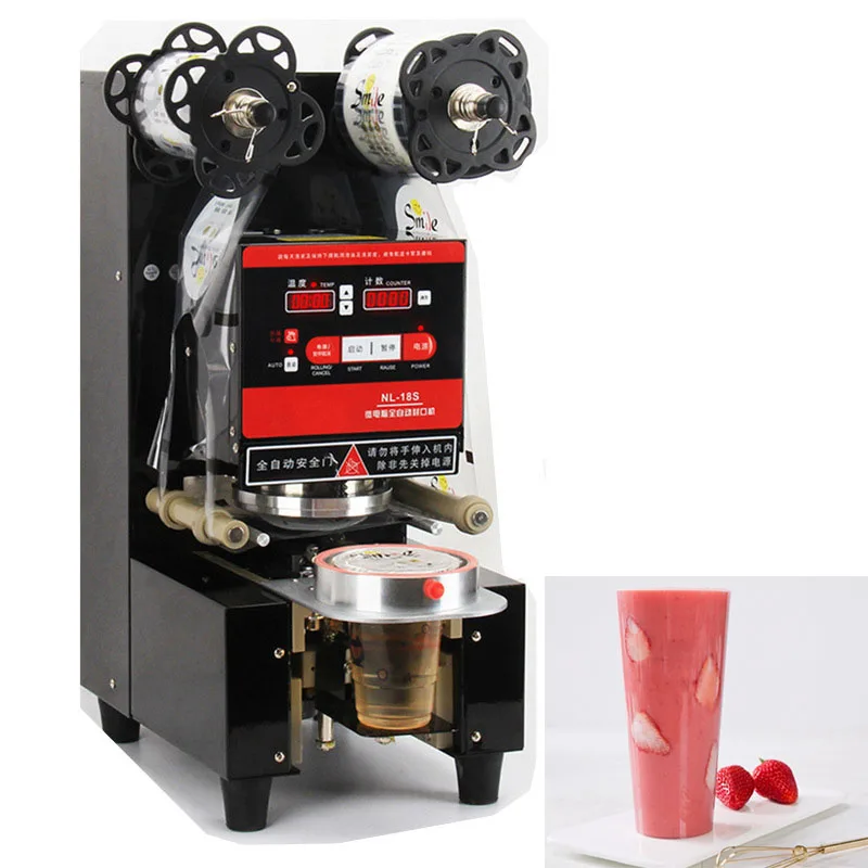 350W Automatic Milk Tea Sealing Machine Equipment Of Milk Tea Shop For Coffee/Juice/Milk Tea Seal Machine Boba Tea Machine 220V
350W Automatic Milk Tea Sealing Machine Equipment Of Milk Tea Shop For Coffee/Juice/Milk Tea Seal Machine Boba Tea Machine 220V