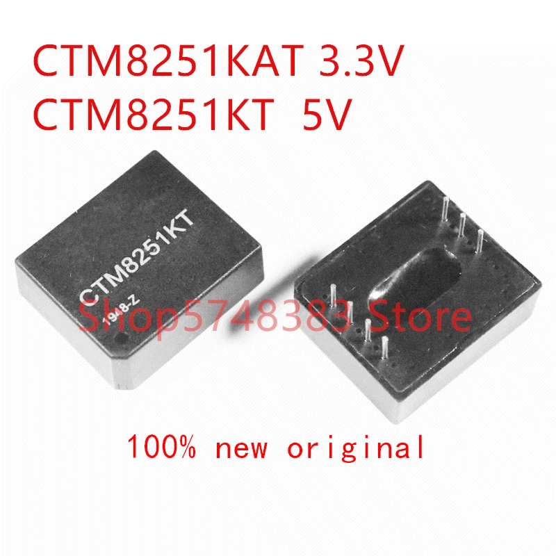 1PCS/LOT 100% new original CTM8251KAT CTM8251KT General can isolation transceiver 3500vdc isolation ESD protection
1PCS/LOT 100% new original CTM8251KAT CTM8251KT General can isolation transceiver 3500vdc isolation ESD protection