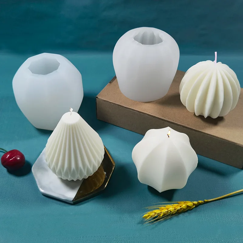4 New Art Spheres Silicone Candle Mold for DIY Epoxy Resin Aromatherapy Candle Plaster Ornaments Handicrafts Soap Mould Tools
4 New Art Spheres Silicone Candle Mold for DIY Epoxy Resin Aromatherapy Candle Plaster Ornaments Handicrafts Soap Mould Tools