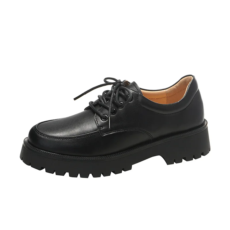 2024 Spring New British Style Women's Genuine Leather White Shoes Casual Lace-up Ladies Dress Shoes Chunky Platform Wedge Shoes
2024 Spring New British Style Women's Genuine Leather White Shoes Casual Lace-up Ladies Dress Shoes Chunky Platform Wedge Shoes