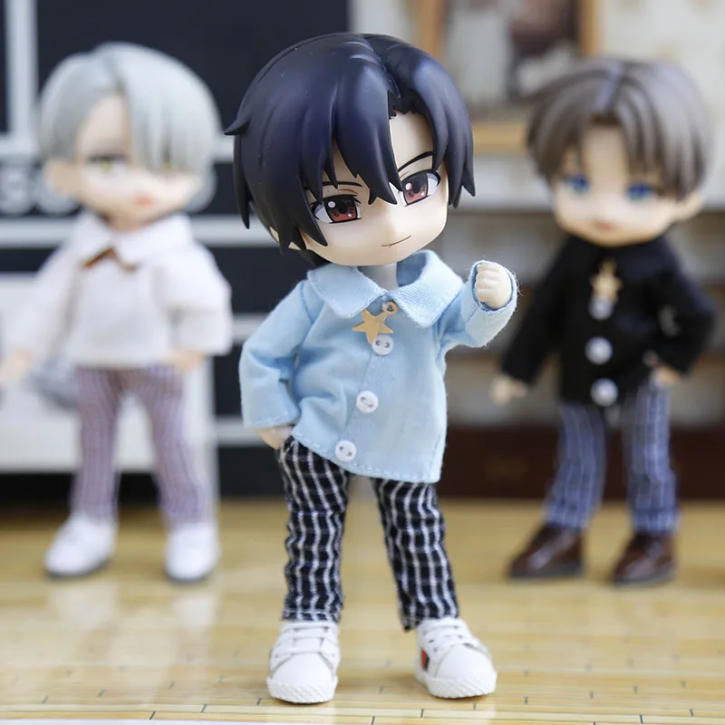 ob11 doll shirt obitsu11 Long-sleeved shirt GSC clay head can wear 1 / 12BJD long sleeve T-shirt doll accessories
ob11 doll shirt obitsu11 Long-sleeved shirt GSC clay head can wear 1 / 12BJD long sleeve T-shirt doll accessories